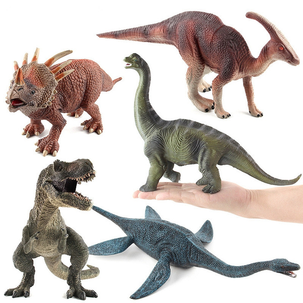 Big Size Jurassic Wild Life Dinosaur Toy Set Plastic Play Toys