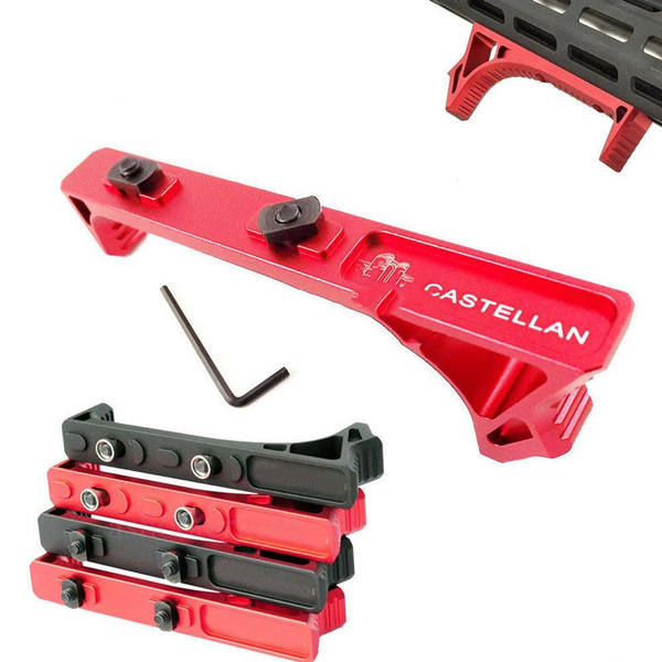 Universal Aluminium Link Curved Angled Hand Stop for KeyMod Handguard