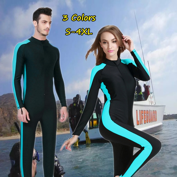 ZCCO Wetsuits Men's Women's 3mm Premium Neoprene Full Sleeve Dive Skin for Spearfishing,Snorkeling Surfing,Canoeing,Scuba Diving Wet Suits 