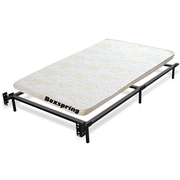 Folding Steel Bed Frame Platform, Twin Size Fold Up Bed Frame
