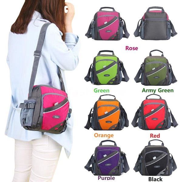 outdoor travel waterproof nylon casual multi pockets backpack