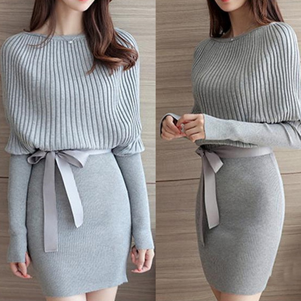 jumper dress and belt