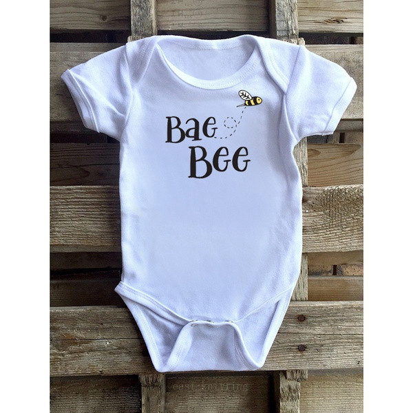 bumble bee onesie baby