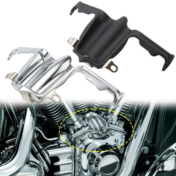 Chrome Tappet /Lifter Block Accent Cover Metal Fit For Street Electra Road Glide