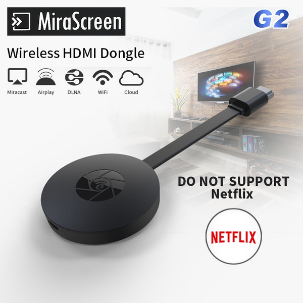 fleksibel vrede ydre New MiraScreen G2 TV Stick Dongle Anycast Crome Cast HDMI WiFi Display  Receiver Miracast Google Chromecast 2 Mini PC Android TV | Wish