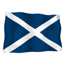 Polyester, nationalflag, flagsamppennant, scotland