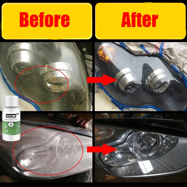 Headlight Restoration Kit Polish Headlamp Brightener for Car Head