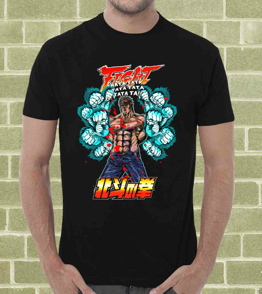 Ken Il Guerriero Hokuto No Ken Cartoon T shirt