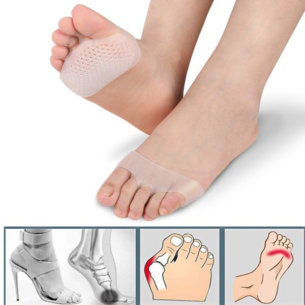 2pcs Gel Insoles Cushions Forefoot Pain 