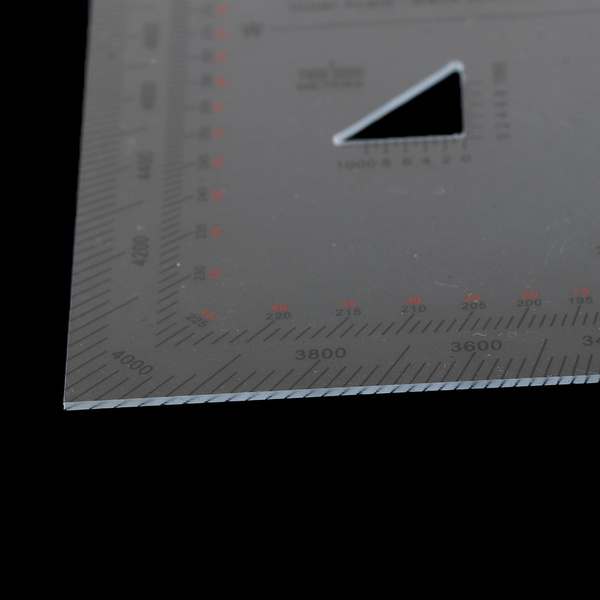 MGRS Military Coordinate Scale Protractor