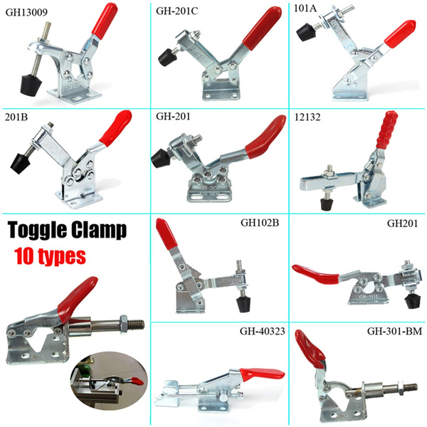 7 Types Holding Capacity Quick Release Horizontal U Bar Vertical Toggle Clamp AU
