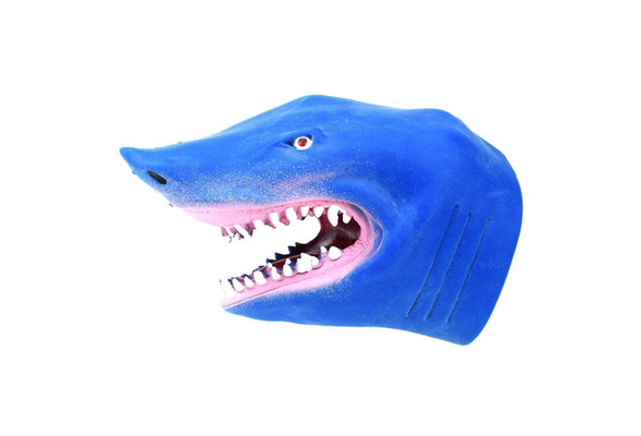 blue shark puppet