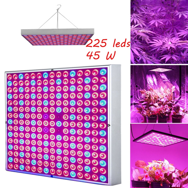 LED Grow Light 225 LED UV IR Growing Lamp Indoor Plants Hydroponic Full Spectrum 