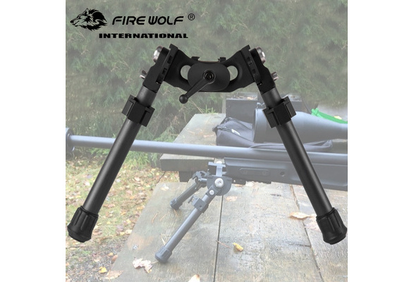 Tactical Bipod LRA Light Adjustable Legs Long Bipod For Hunting Riflescope 