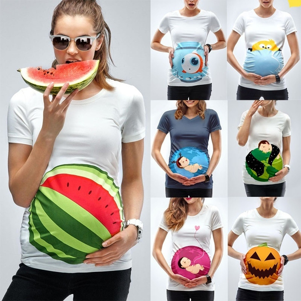 T shirt discount pregnant funny