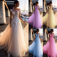 Lace, Beaded, Evening Dress, Dress