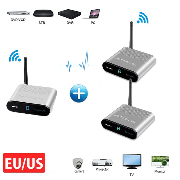Measy av530 2 transmission distance 300m 1000 feet 5 8g wireless av