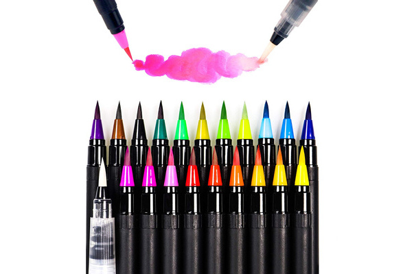 pass bs727 breath hole kids colorful paint watercolor marker pen