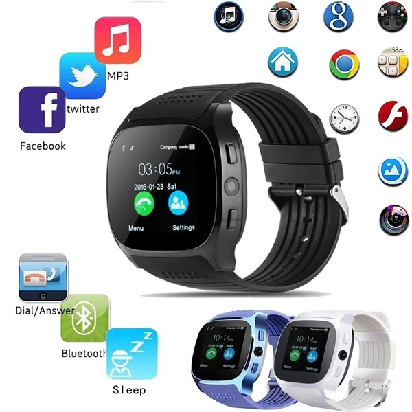 HAMMER New Fashion Touch Screenbluetooth Smartwatch With Camera
