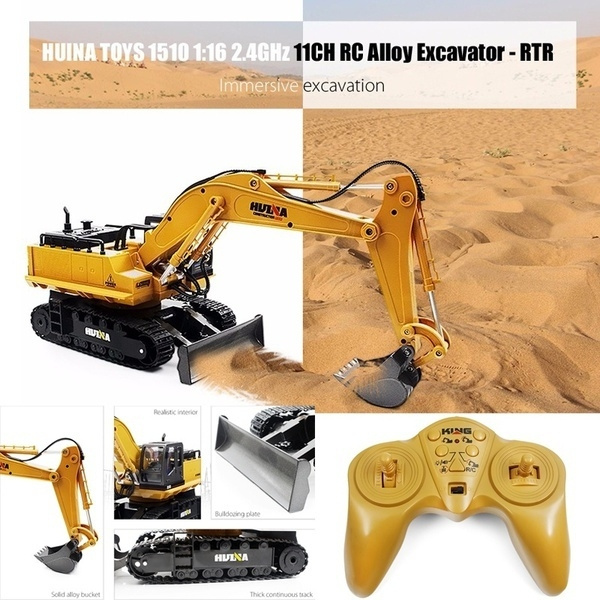 hulna remote control excavator
