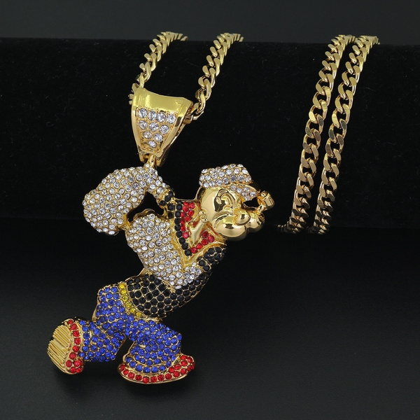 Fashion Mens Iced Out Large Size 