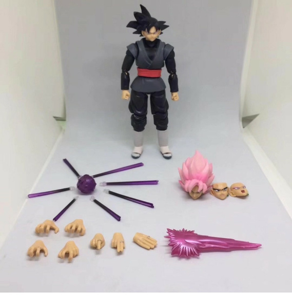 Anime Dragon Ball Z Super Saiyan Zamasu Rose Black Goku Figure