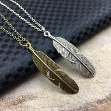 Silver Jewelry, Jewelry, Gifts, featherpendant