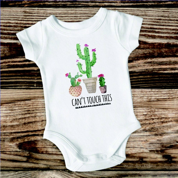 cactus romper baby boy