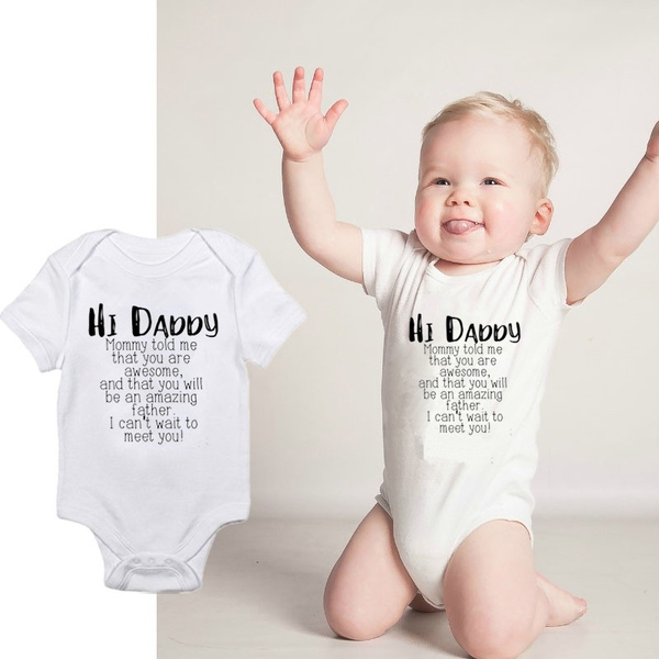 hello daddy baby clothes