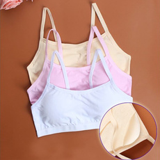 Lovely Girls Printing Underwear Bra Vest Children Underclothes Sport Underwear