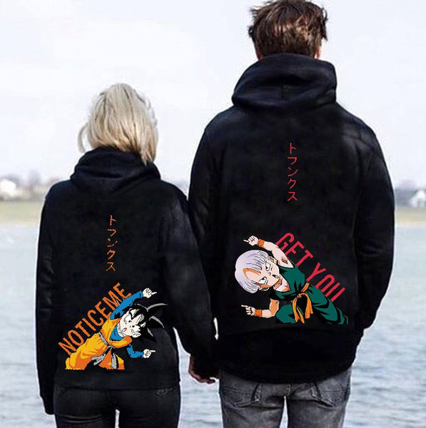 3D Cartoon Digital Printing Dragon Ball Printing Hoodie Loose Hooded Sweater Large Size Couple Wear Jersey Wholesale Price 