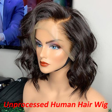 shortwavywig, shorthairwig, bleachedknotswig, lacefronthumanhairwig