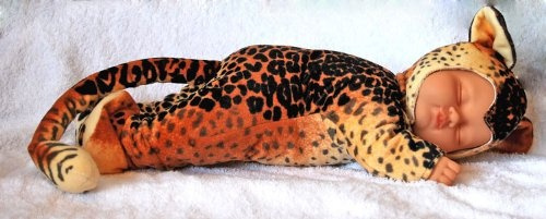 anne geddes leopard doll