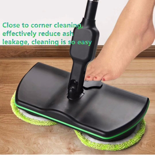 Electric Mop Cordless with Automatic Cleaning Bucket Rotary Spray