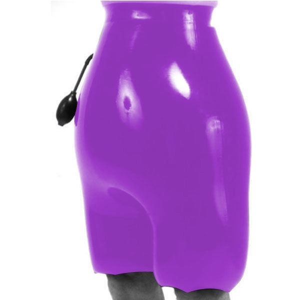 Latex Rubber Inflatable shorts pants 