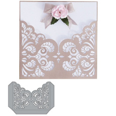 stencil, Scrapbooking, Lace, papercard