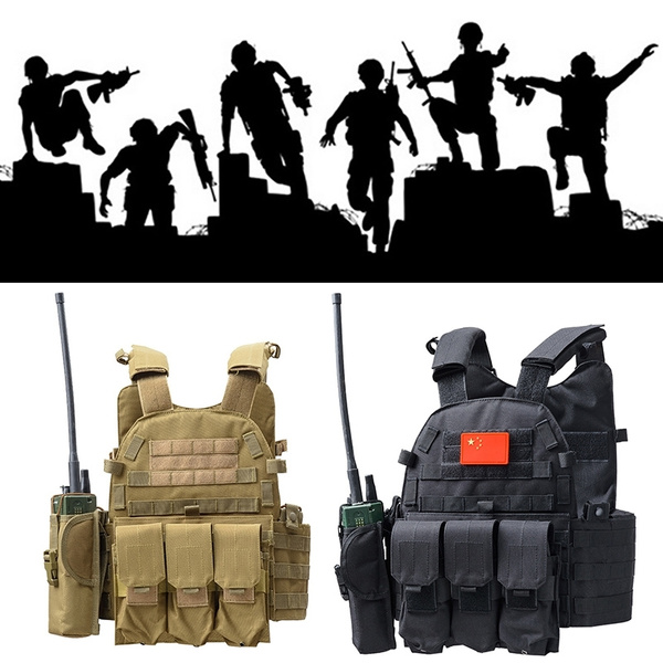 Body Armor JPC Plate Carrier Vest Ammo Magazine Chest Rig Airsoft Paintball Gear