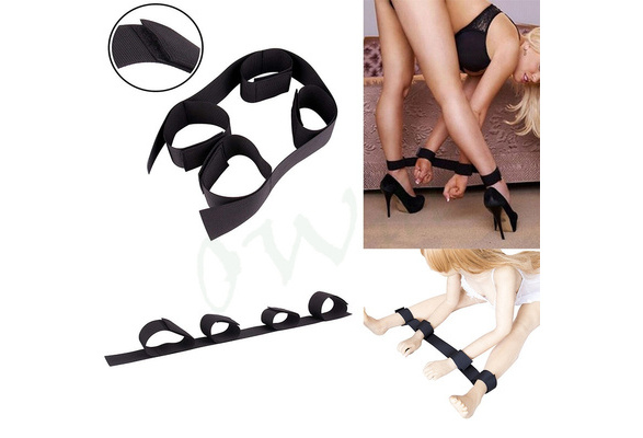 Nylon Straps Suit Wrist Ankle Cuffs with Soft Pillow