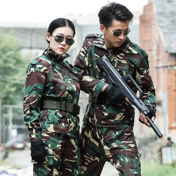 Camouflage Hunting Clothes Men Women Military Tactical Clothing