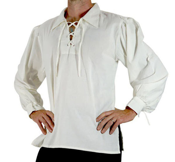 linen pirate shirt