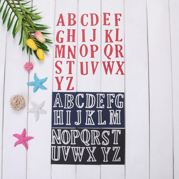 185070/2103 stencil alfabet hoofdletters vintage A5 letterhoogte 2,7cm | 185070/2103 | 8718736020415