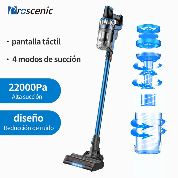 proscenic P10 Aspiradora sin Cable Potente con 22000pa, Escoba eléctrica  portátil con Pantalla táctil, autonomía Recargable de batería 40 Minutos, 3  Niveles con Varios Accesorios | Wish