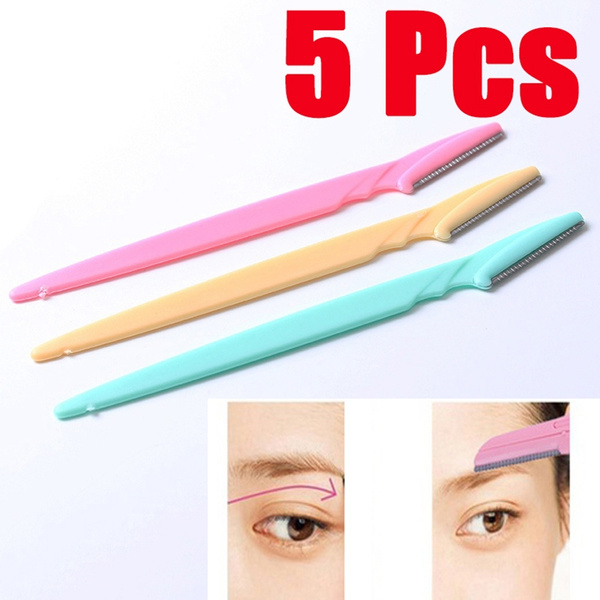 Rasoirs à sourcils Rasoirs à sourcils Épilateur 5 pcs Épilateur ...