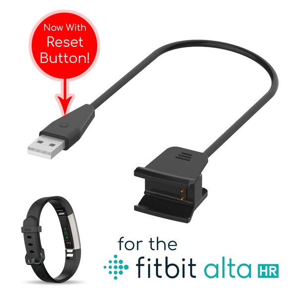 fitbit alta reset without button