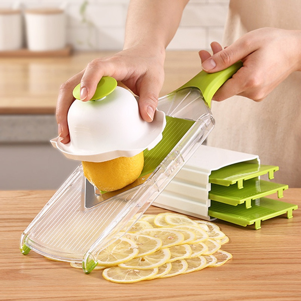 Commercial Lemon Slicer Manual Fruit Processor Slicer Multifunctional Fruit  Cutter Household Potato Cutting Fruit Artifact