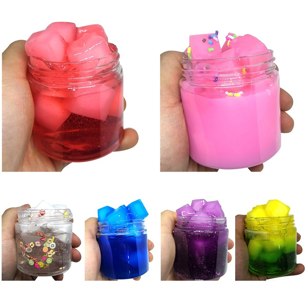 Container Plasticine Slime, Storage Container Slime Mud