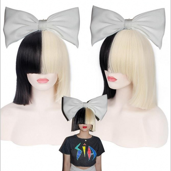 sia blonde wig