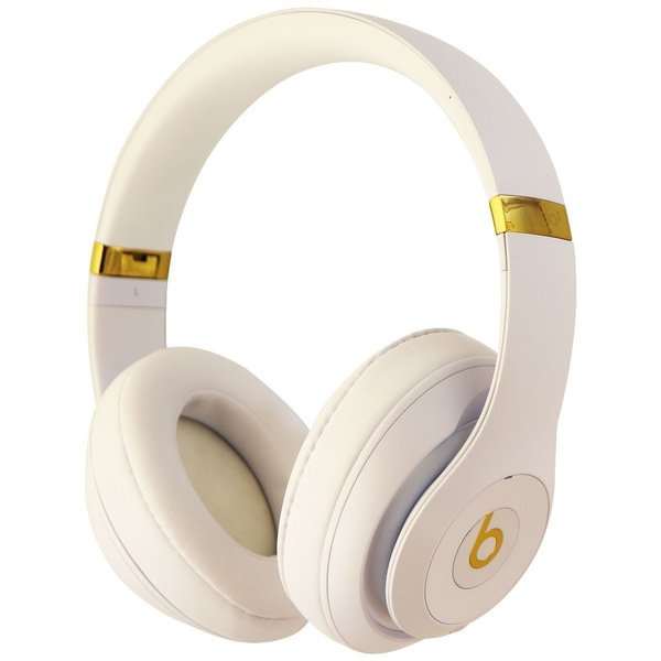 wireless beats gold and white