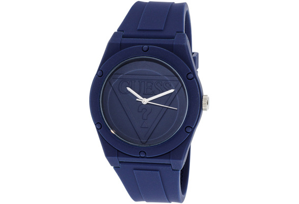 Guess Iconic U0979L4 Blue Silicone Japanese Quartz Fashion Watch