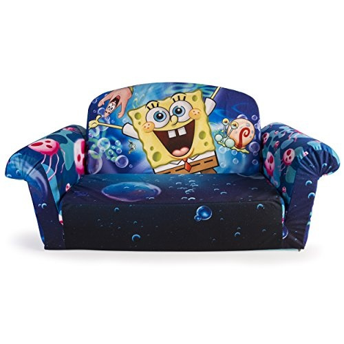 Marshmallow Furniture Children S 2 In 1 Flip Open Foam Sofa Nickelodeon Spongebob Square Pants By Spin Master Wish Marshmallow Furniture Children S 2 In, Flip Foam Sofa